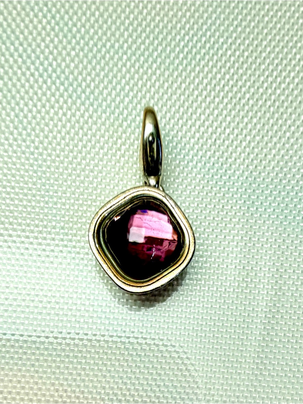 Brighton Amethyst Necklace Charm VINTAGE